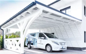 Solarcarport Teaser Premium Solarglas