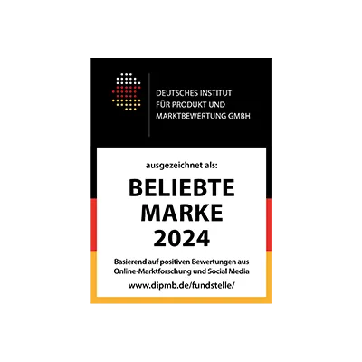 Auszeichnung Beliebte Marke 2024 Slider